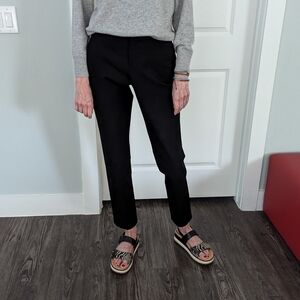 Banana Republic Black Ankle Slim Fit Pants